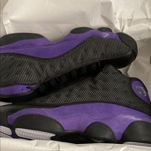 Jordan 13 court purple size 12 Man never worn